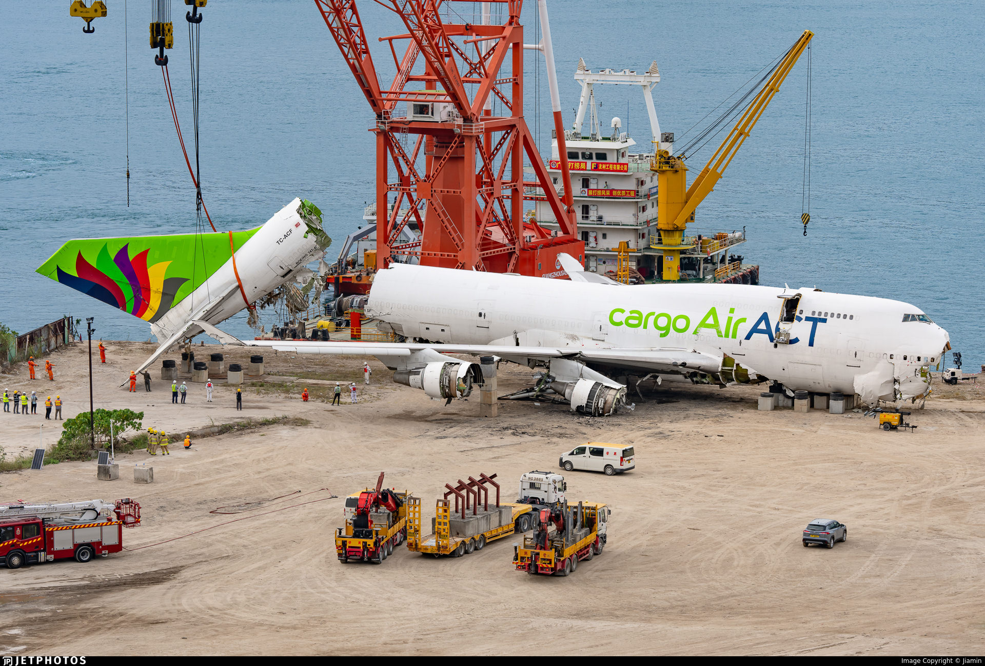 How a 747 ended up in the South China Sea