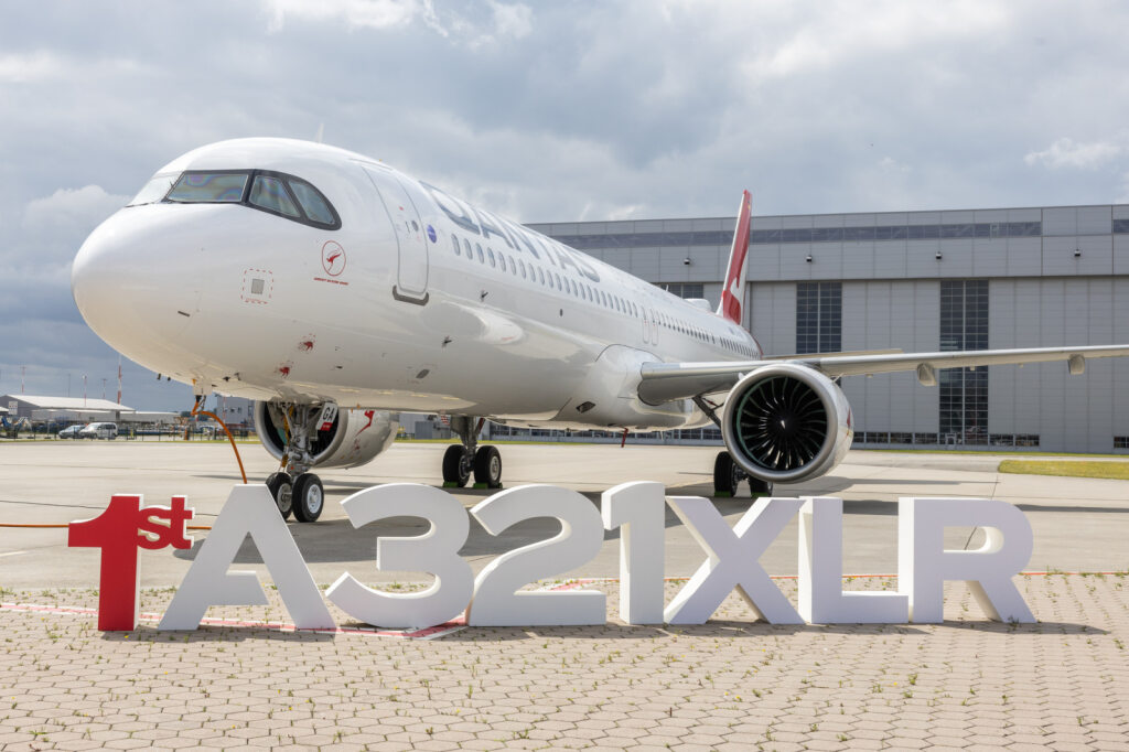 Qantas takes delivery of A321XLR