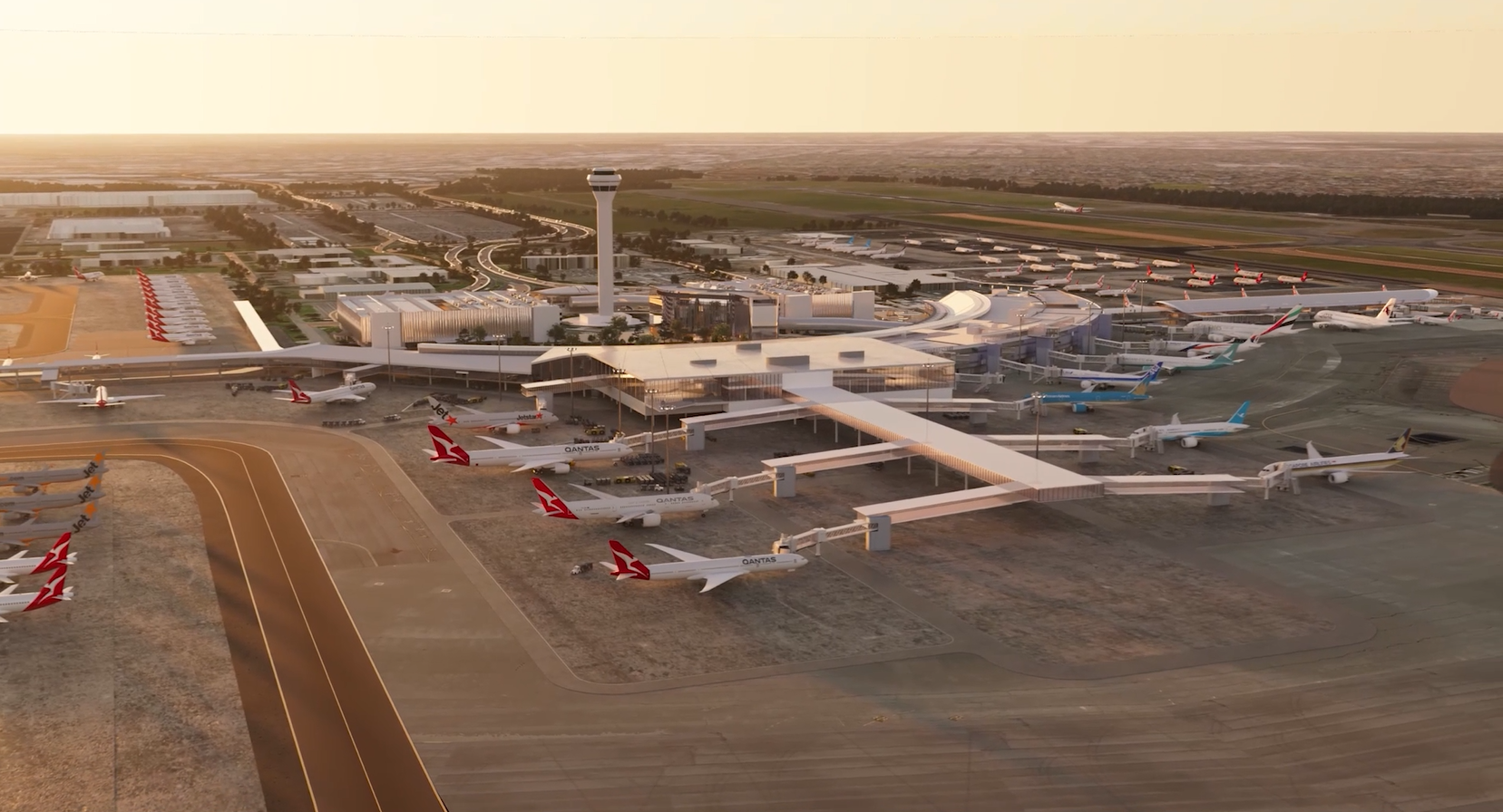 Exclusive First Pictures Of Perth Airport $5 billion Expansion