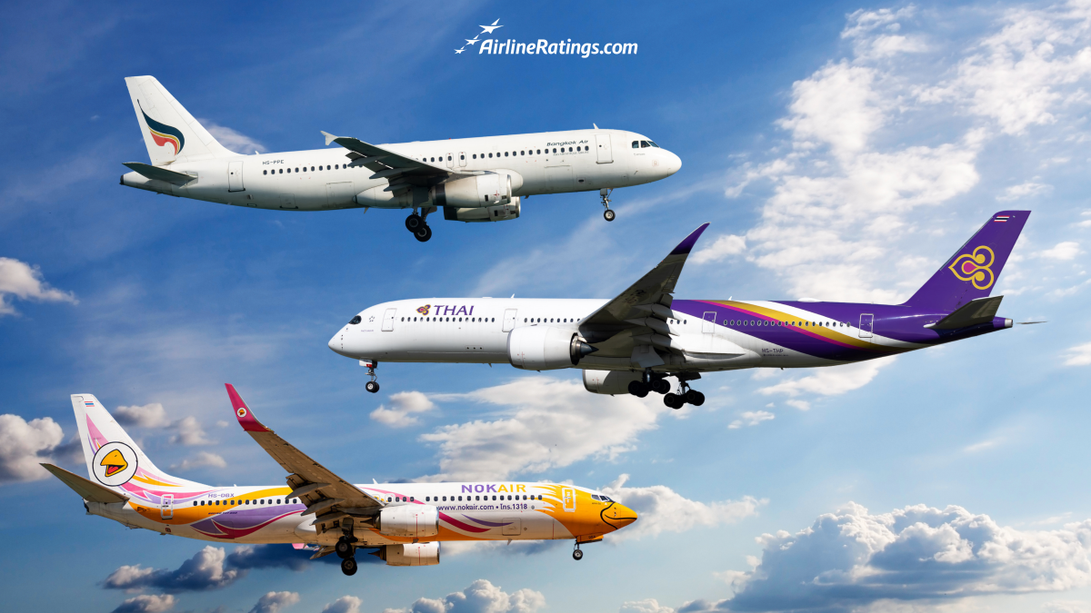 Which airlines in Thailand are the safest