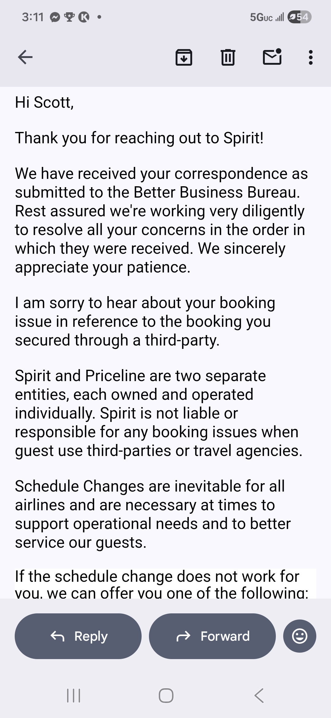 Spirit Airlines review by Scott Keegan