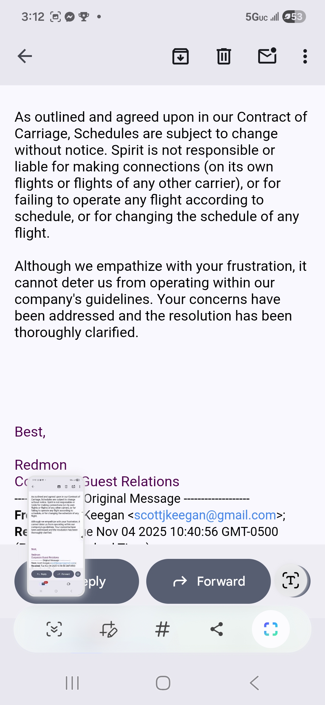 Spirit Airlines review by Scott Keegan