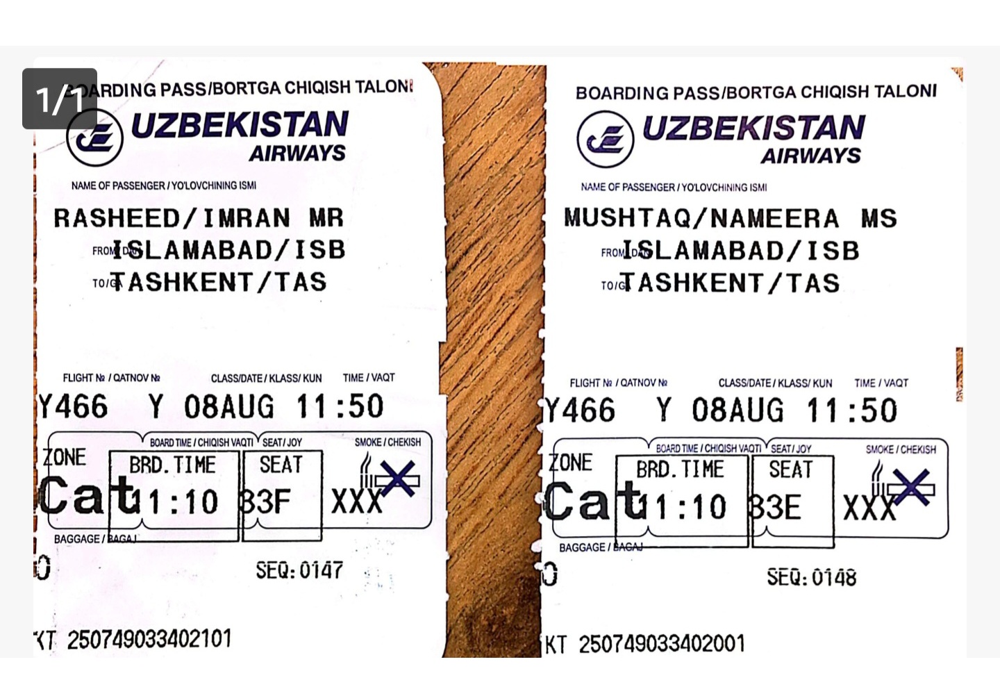 Uzbekistan Airways economy class review: Islamabad International Airport, Råwalpindi to Tashkent South Airport, Tashkent by IMRAN RASHEED