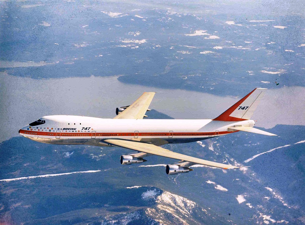 White knuckles at first 747 flight over 52 years ago