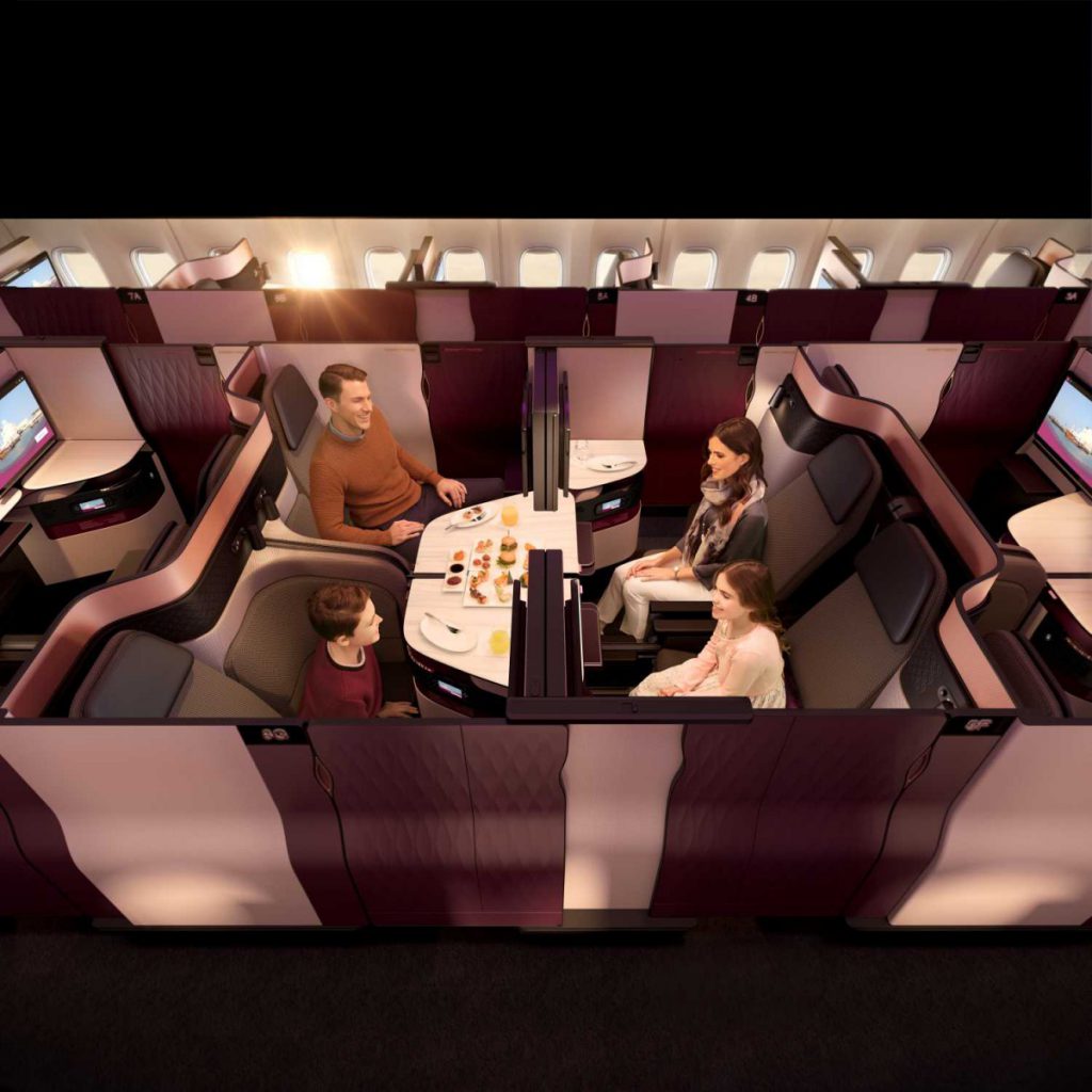 Magnificent Business Class Qsuite