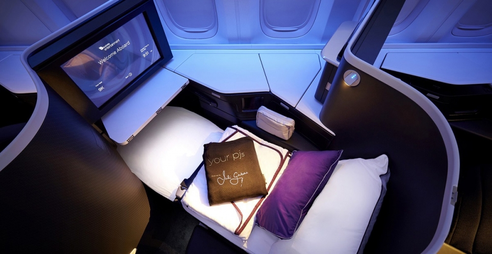 Virgin Australia business class