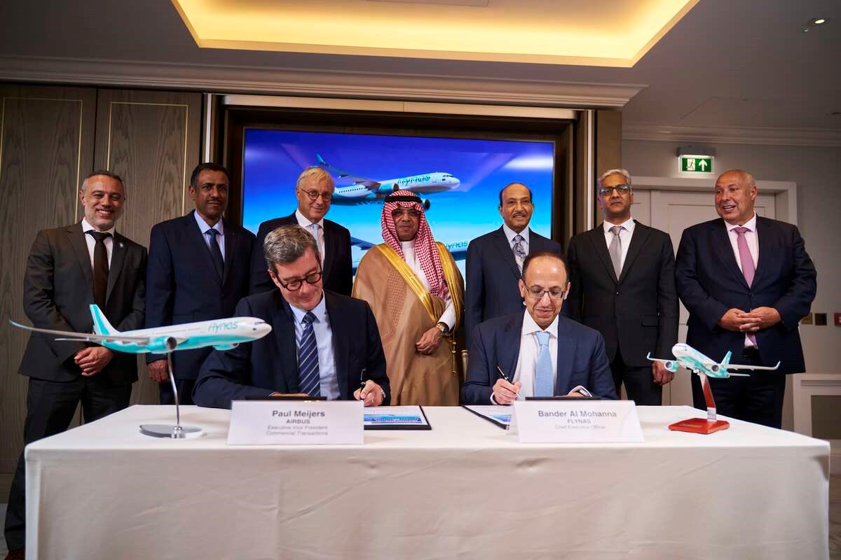 Airbus Ends Farnborough On A High With Flynas order