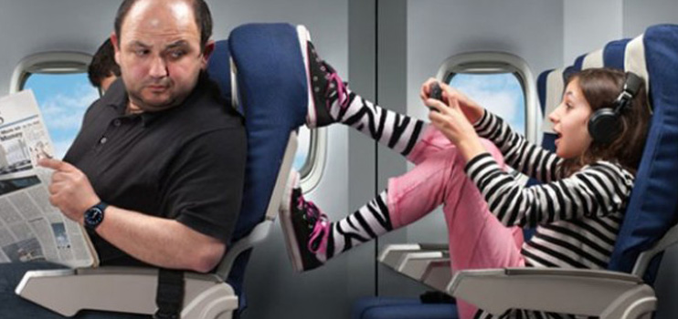 how to make children behave on a plane